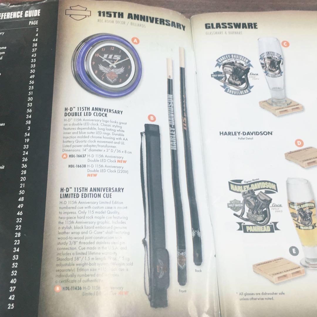 Harley-Davidson 115周年記念オリジナルビリヤードキュー