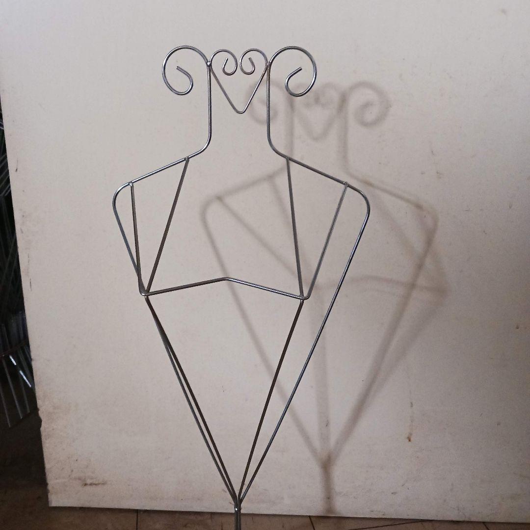 ワイヤートルソー　5台セット　マネキン　什器　ディスプレイ　店舗用品