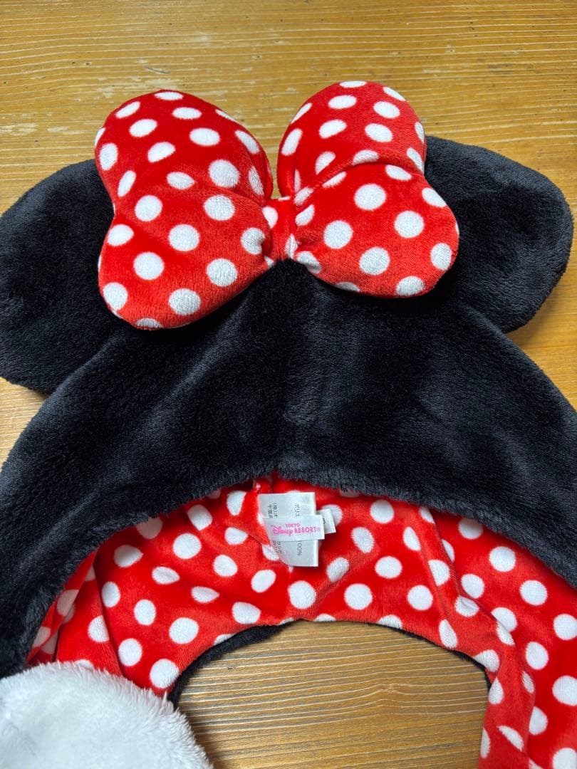 ミニーマウス　マフラー　手袋　キャップ　2個