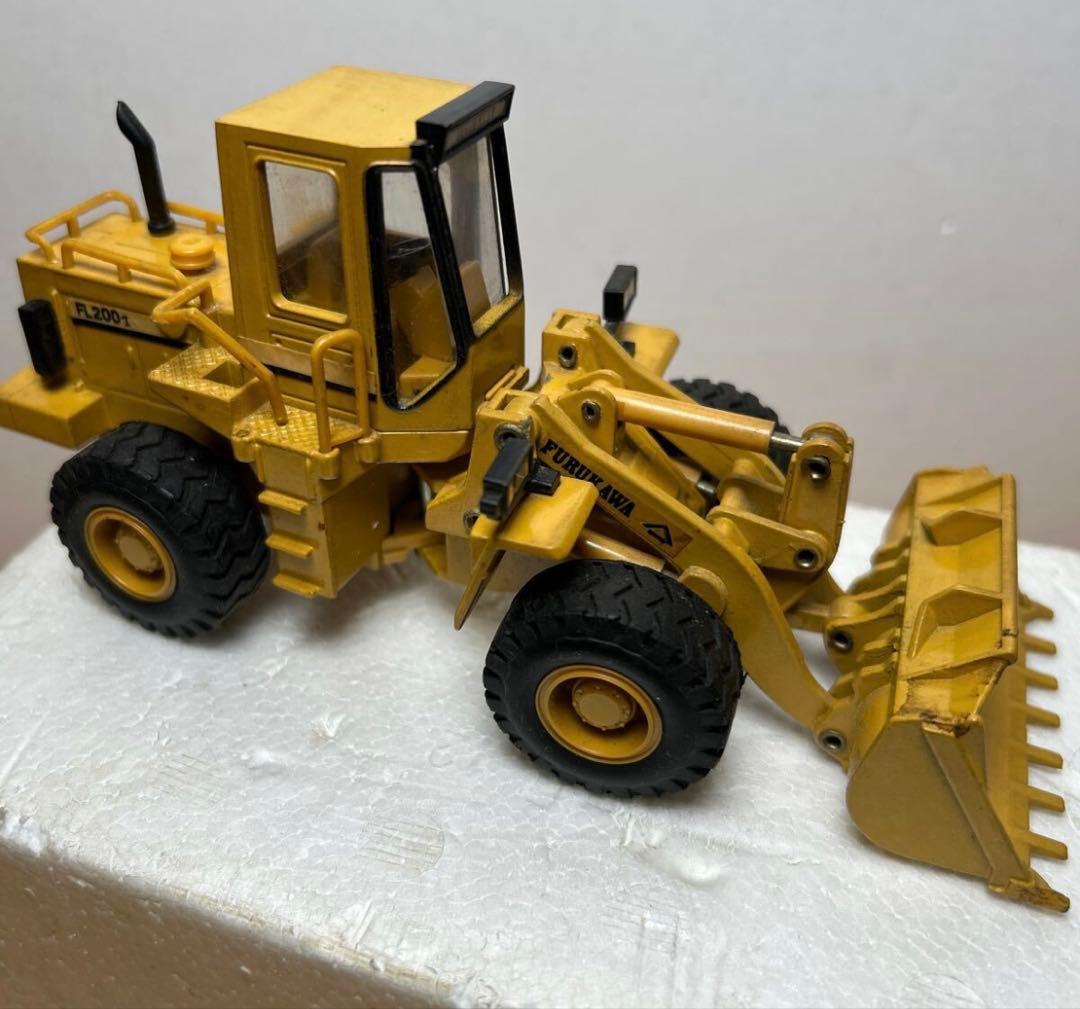 【FURUKAWA ホイールローダ 】FL200-1 ★レア物 箱付 1/50
