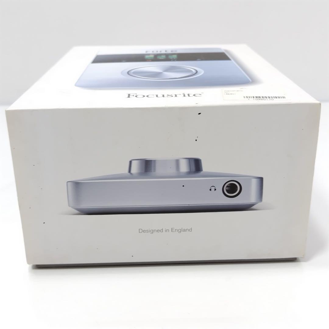 【未使用品】 focusrite forte オーディオインターフェイス