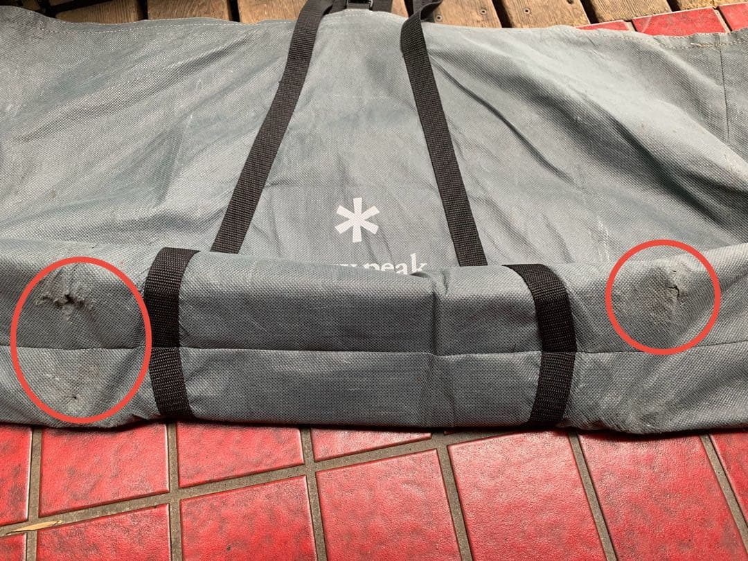  peak スノーピーク ジカロテーブル 収納バッグ付き