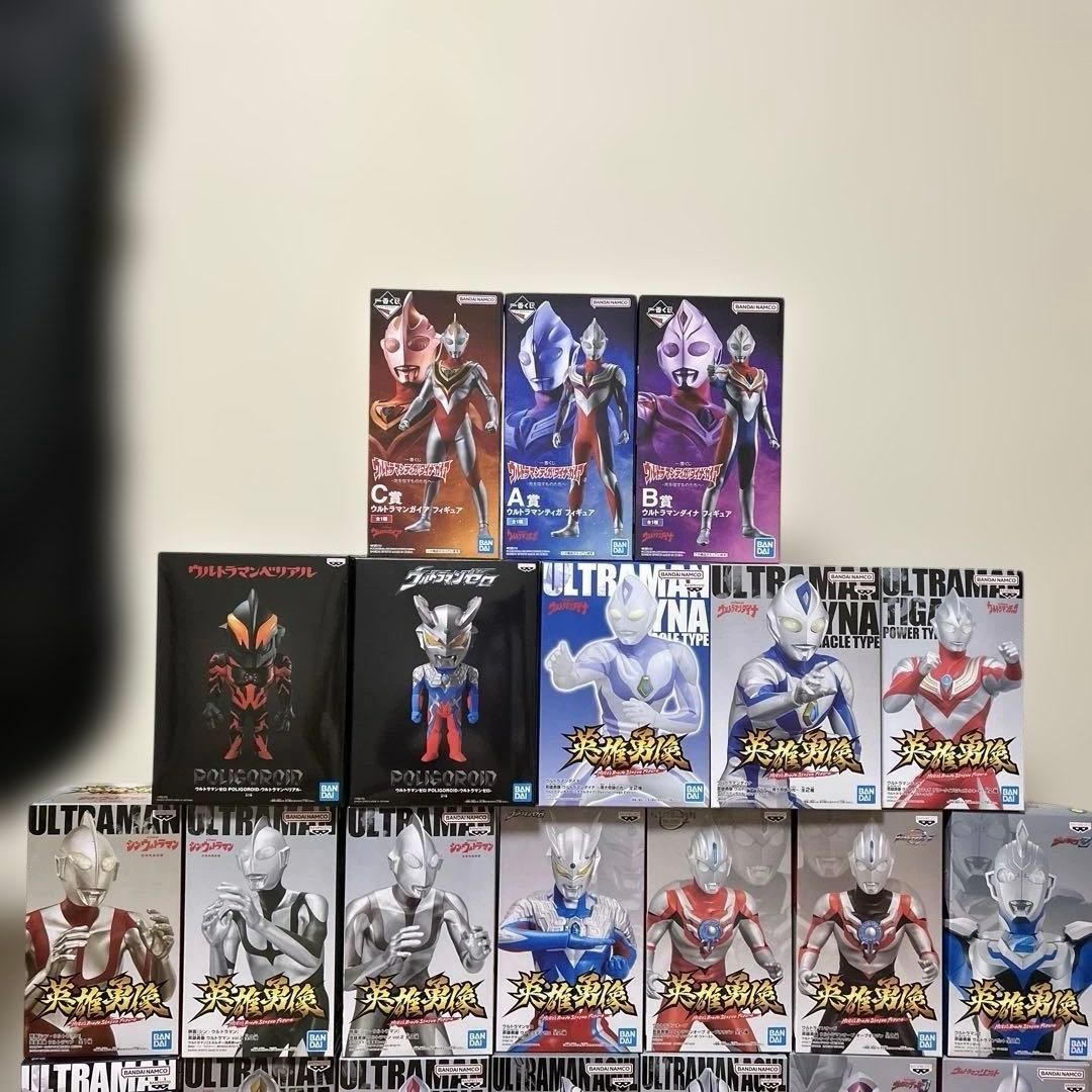 英雄勇像ウルトラマンシリーズ