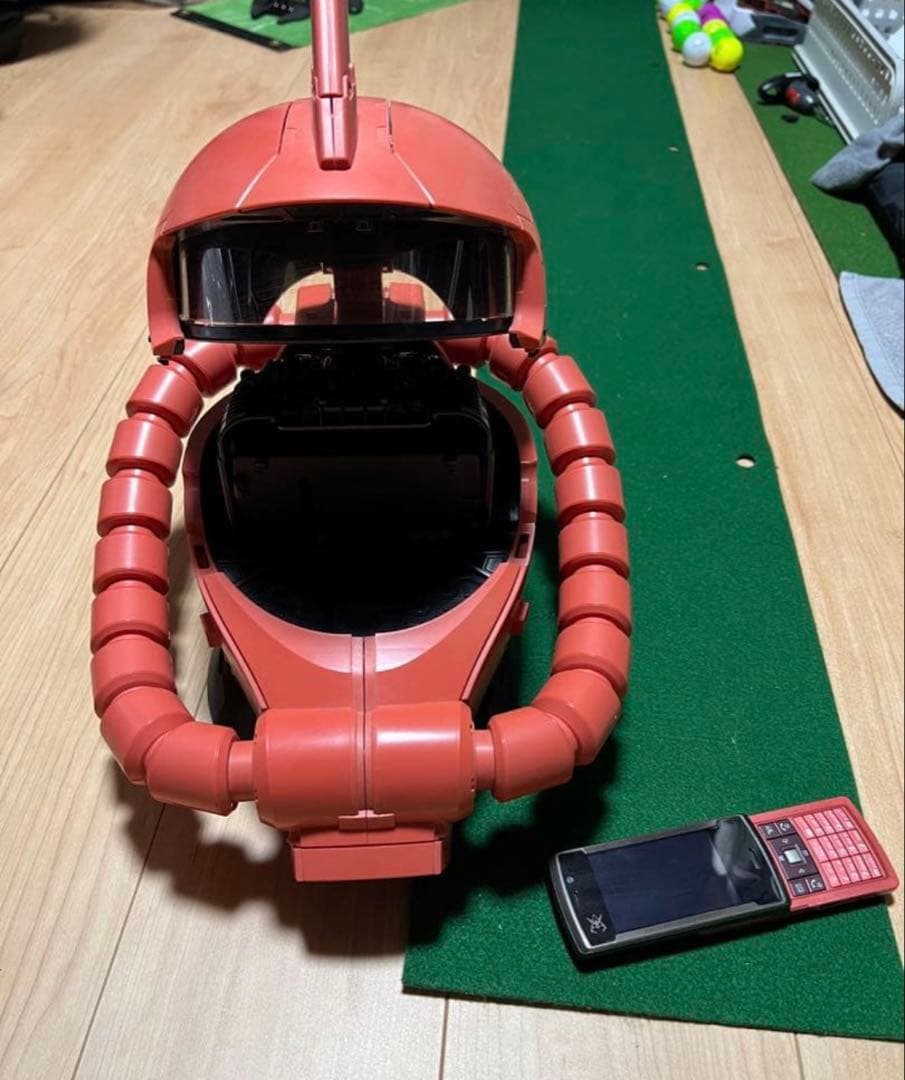 機動戦士ガンダム　シャアザクⅡ ヘッド　携帯　自宅保管　美品