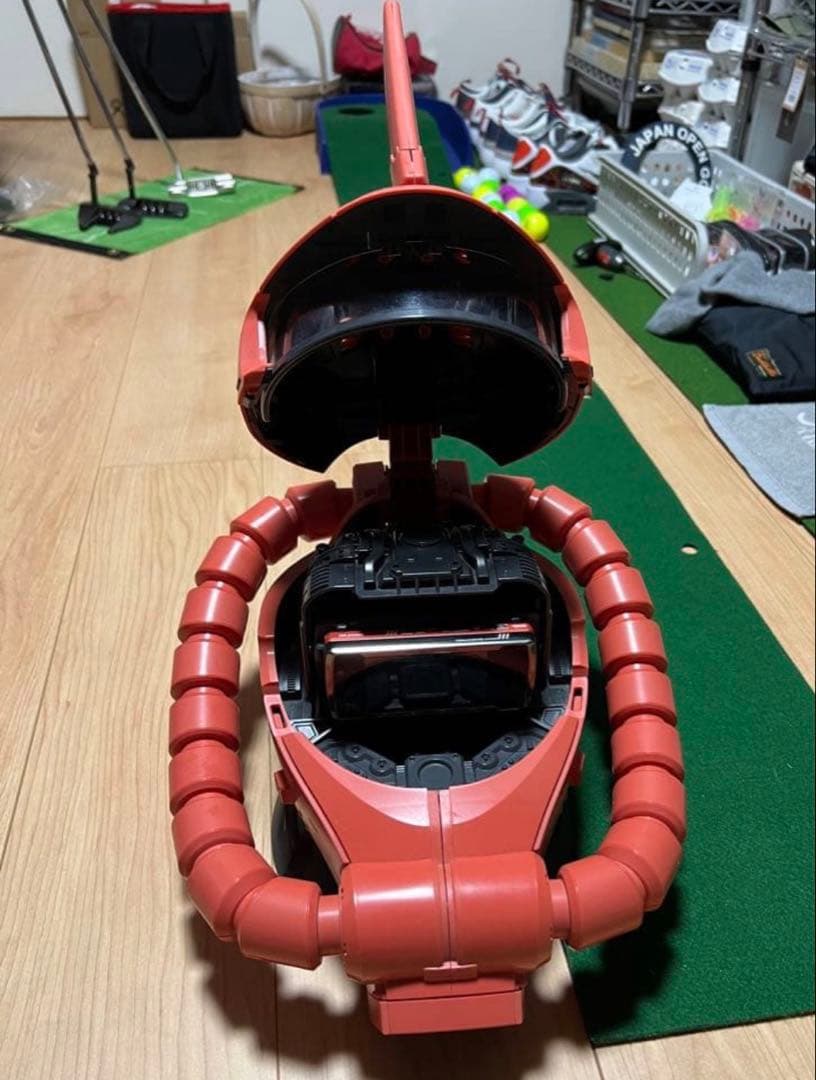 機動戦士ガンダム　シャアザクⅡ ヘッド　携帯　自宅保管　美品