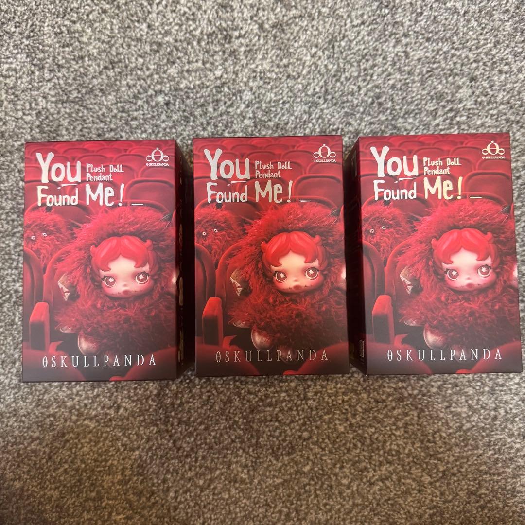 未開封品 スカルパンダSKULLPANDA You Found Me!