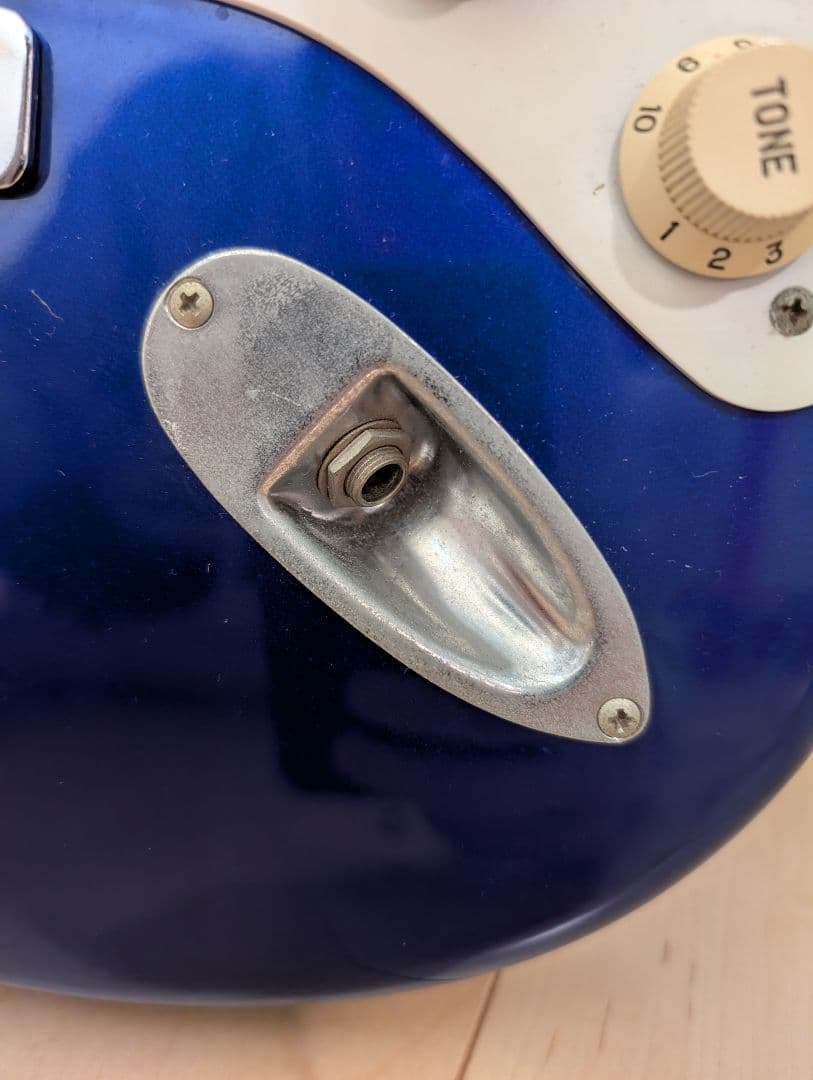 エレキギター ブルー　FERNANDES　フェルナンデス　GLAY　TAKURO