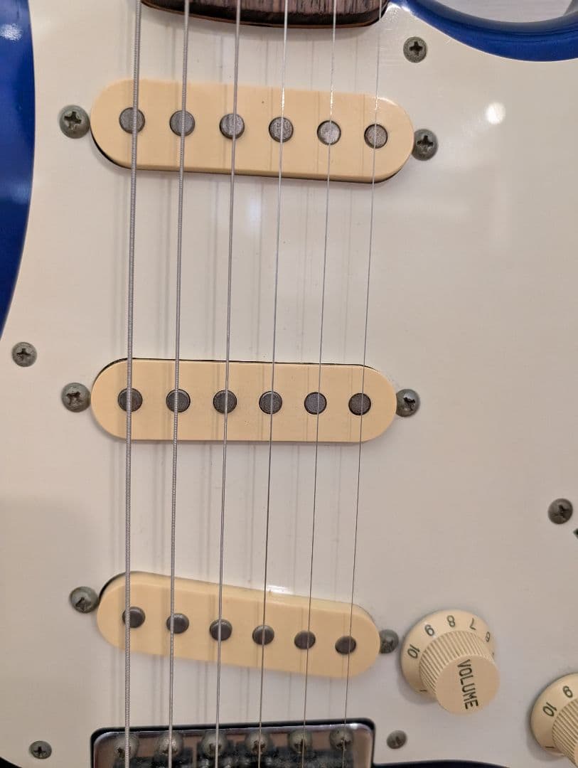 エレキギター ブルー　FERNANDES　フェルナンデス　GLAY　TAKURO