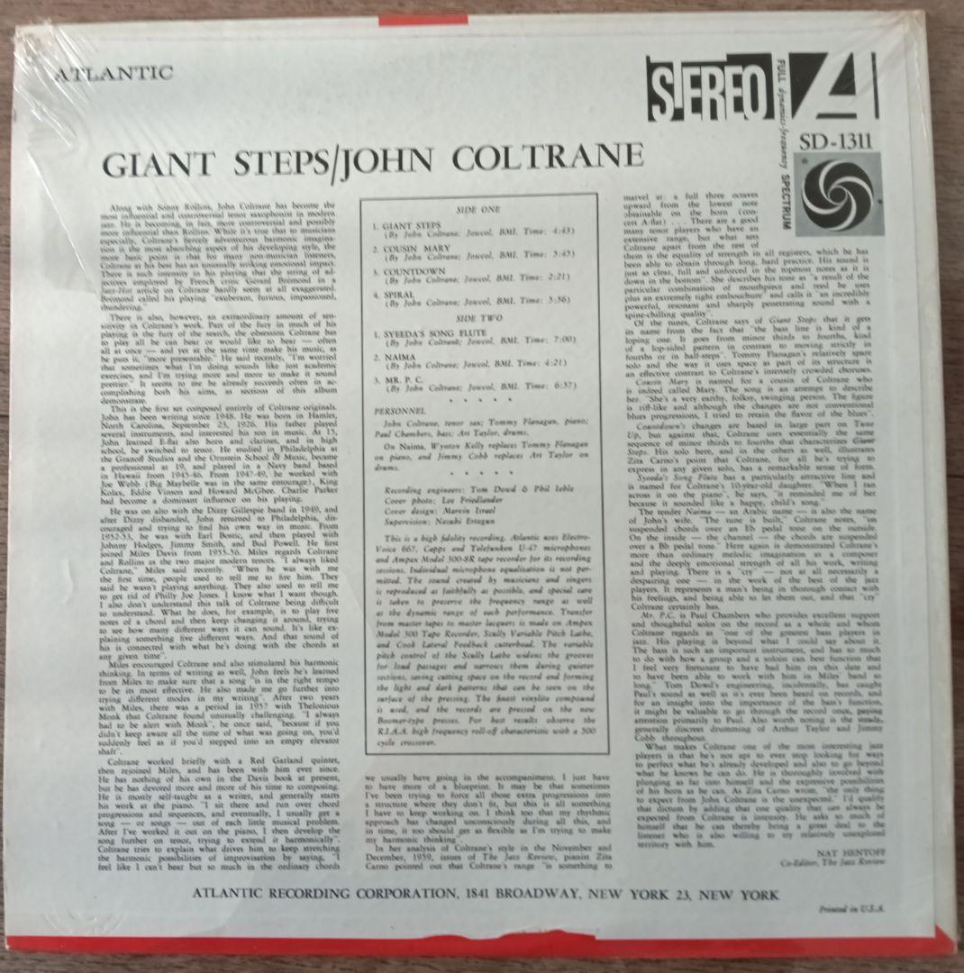 John Coltrane/Giant Steps/米1960年代初期盤