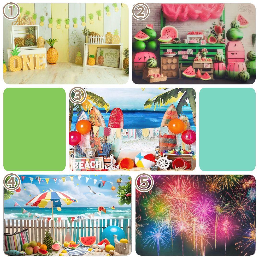 背景布×7+1　ペット撮影用フォトブース　トリミングチョーカー販売中　夏、秋、冬