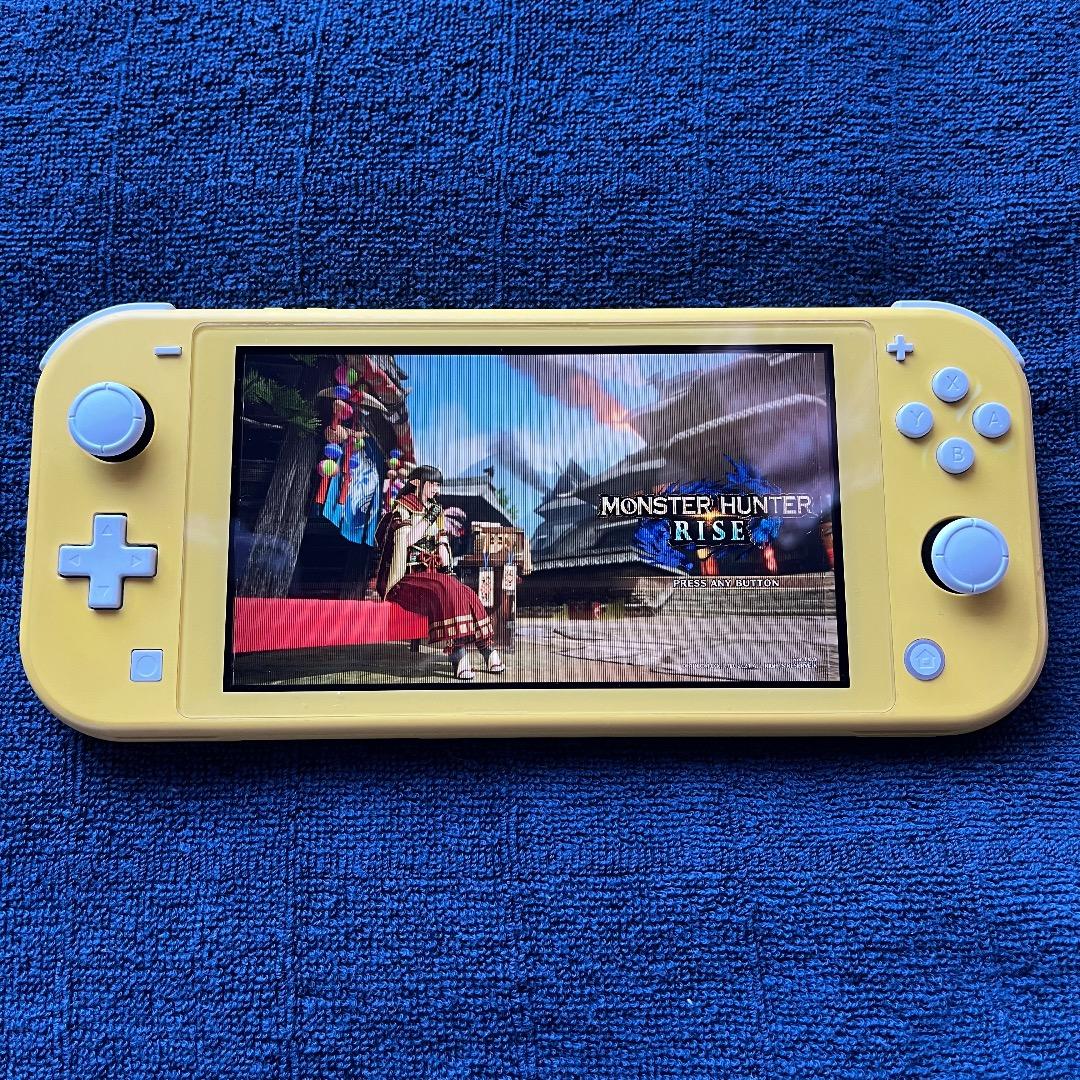 【ジャンク品】Nintendo Switch Lite イエロー　本体