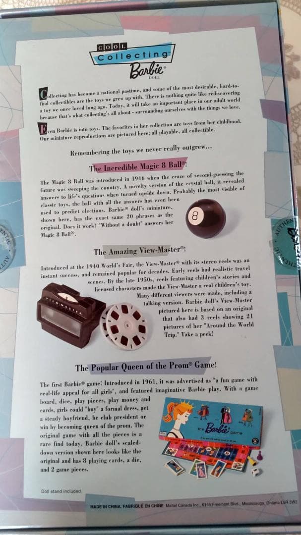 クリアファイル Barbie See`s candies