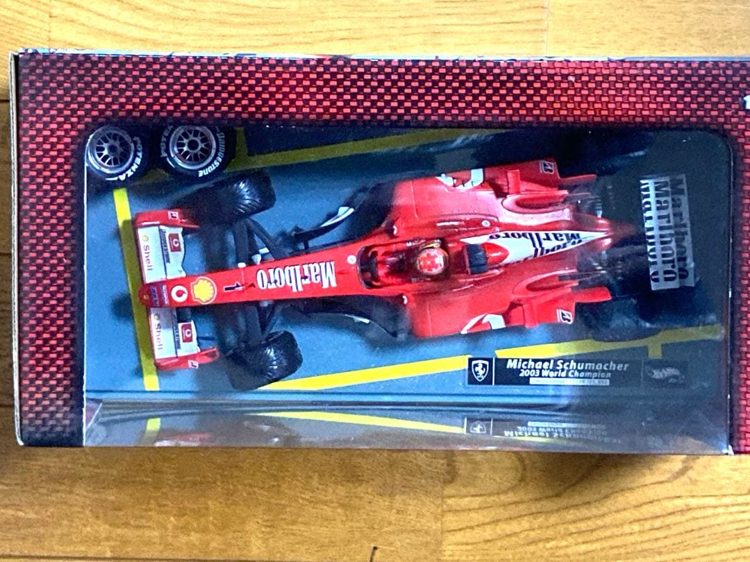 Ferrari F1ミニカー シューマッハ2003World Champion