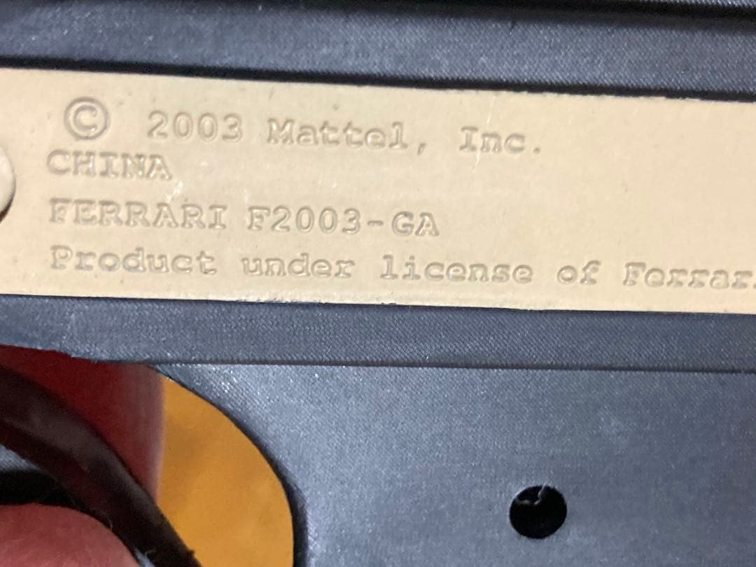 Ferrari F1ミニカー シューマッハ2003World Champion