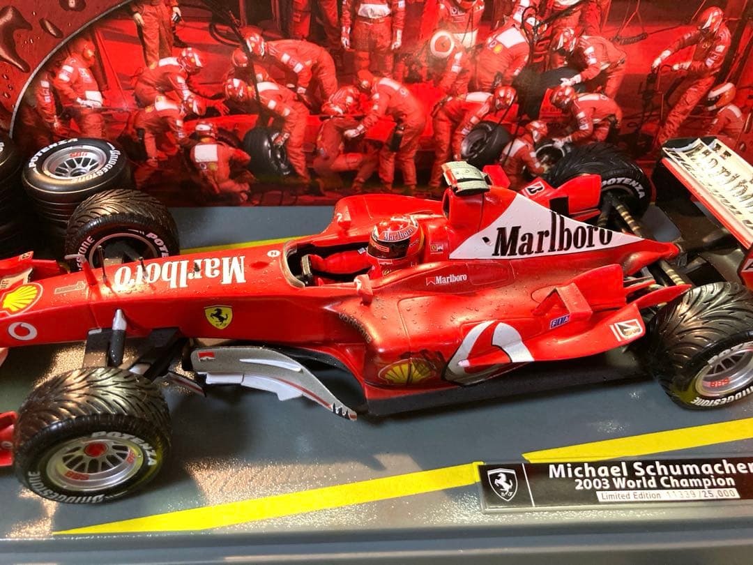 Ferrari F1ミニカー シューマッハ2003World Champion