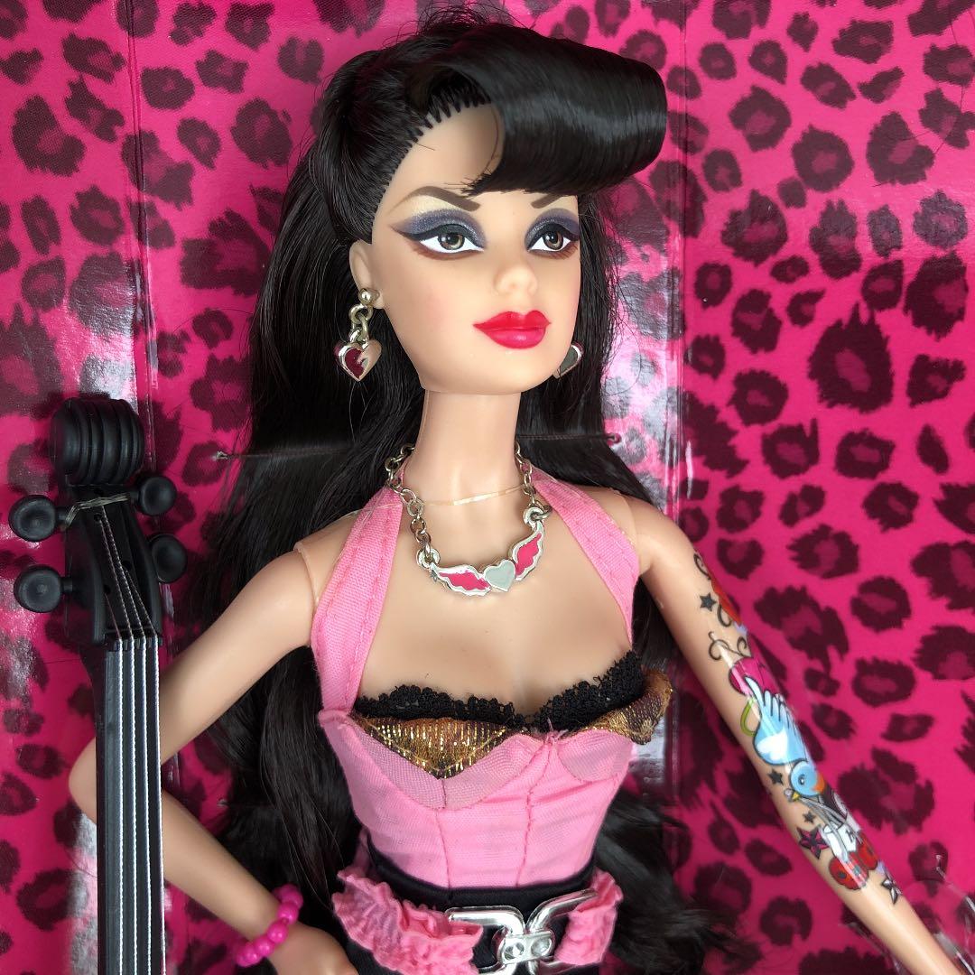 2009年バービーBarbie ハードロックカフェ　コラボ　タトゥー　レア