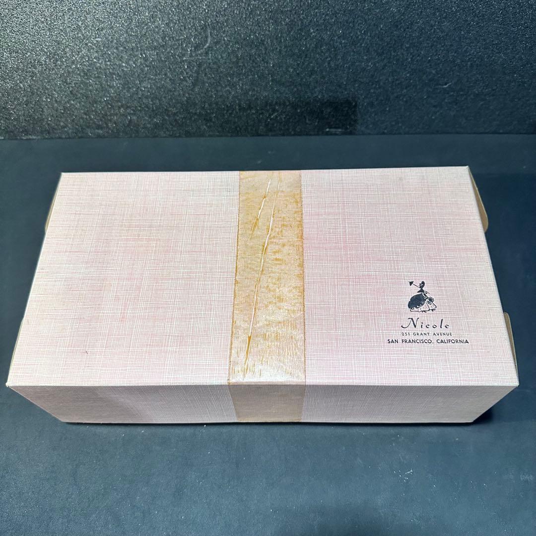 戦前アンティーク　アメリカ製　ニコル　人形　カリフォルニア　洋人形