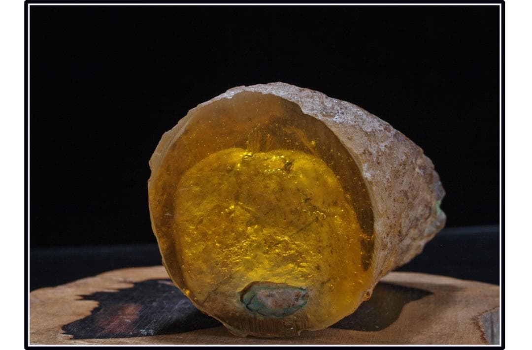 旧家初心だし　中国時代の化石　天然琥珀サソリ古美術 DE1656D4-2