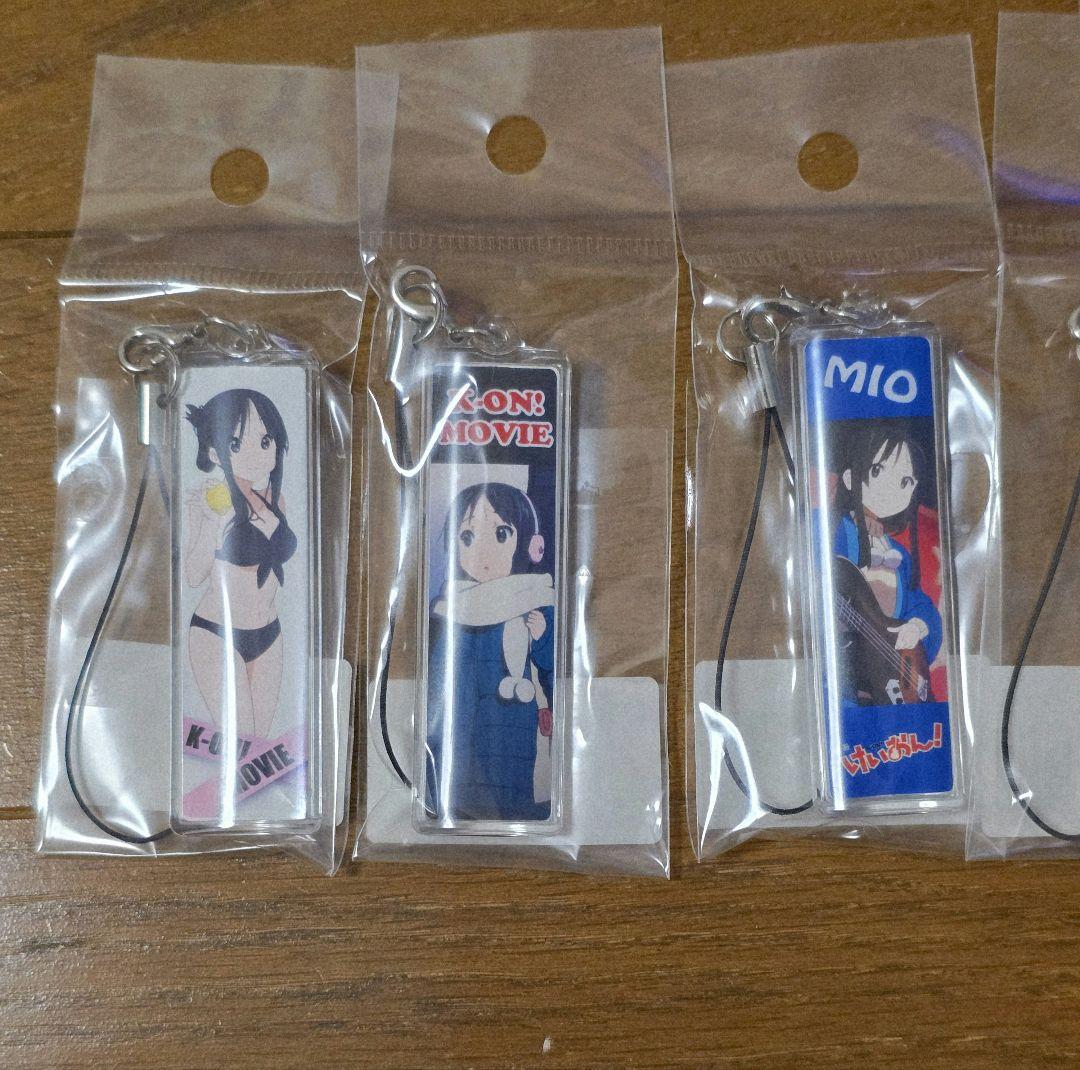 けいおん！ 秋山澪 TBS限定 缶バッジ アクリルスティック コンプリートセット