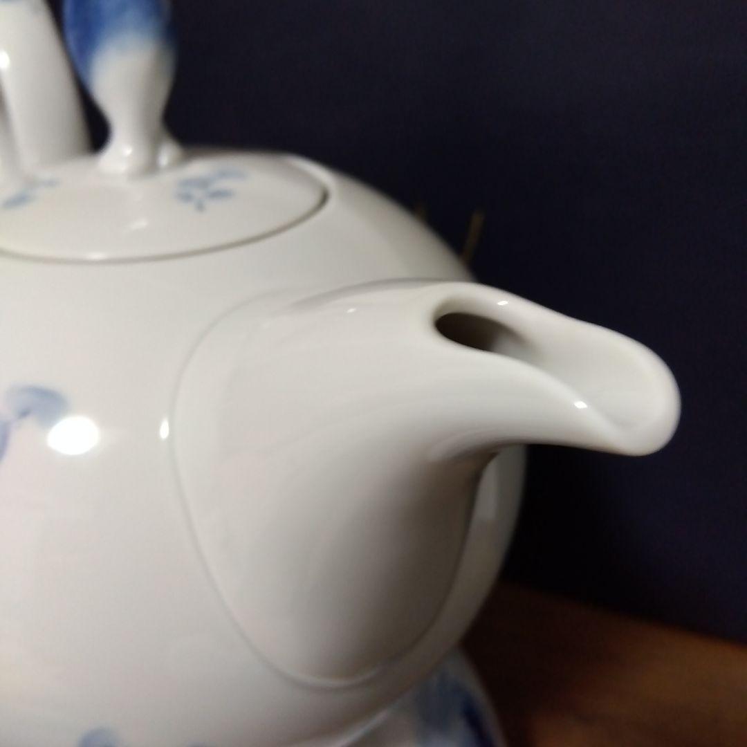 超美品 Meissen マイセン 青い花 ウォーマー＆キャンドルホルダー