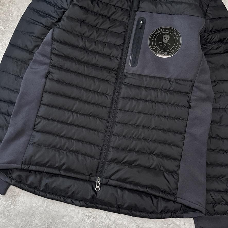 新品同様 MARK&LONA ライトダウン ダウンジャケット 48 L 黒