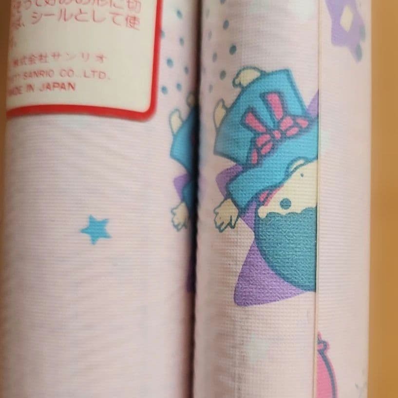 レトロサンリオキャラクター　インテリアシート　COTTON FLOWER