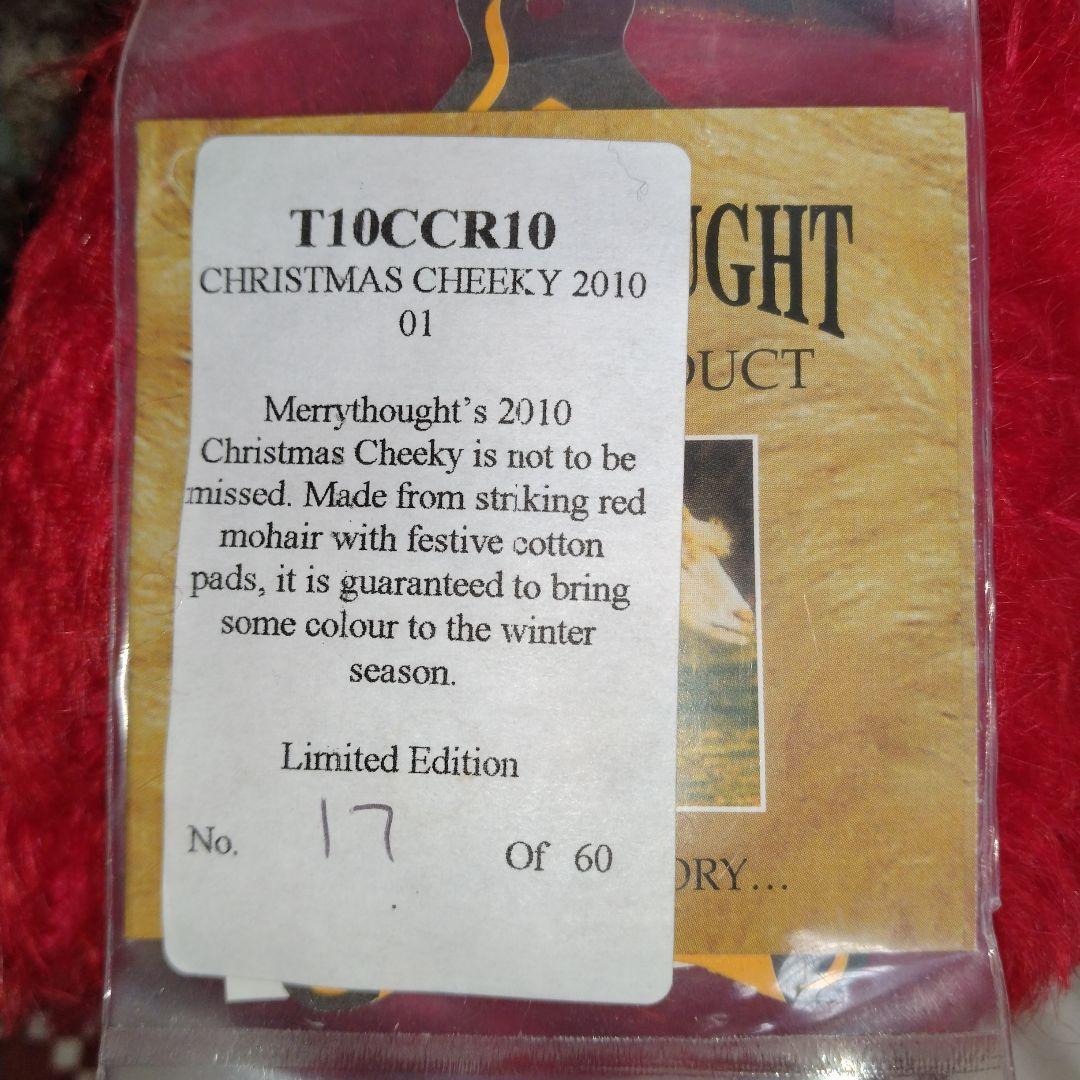 メリーソート　チーキー　希少　限定60体　ぬいぐるみ　MERRYTHOUGHT