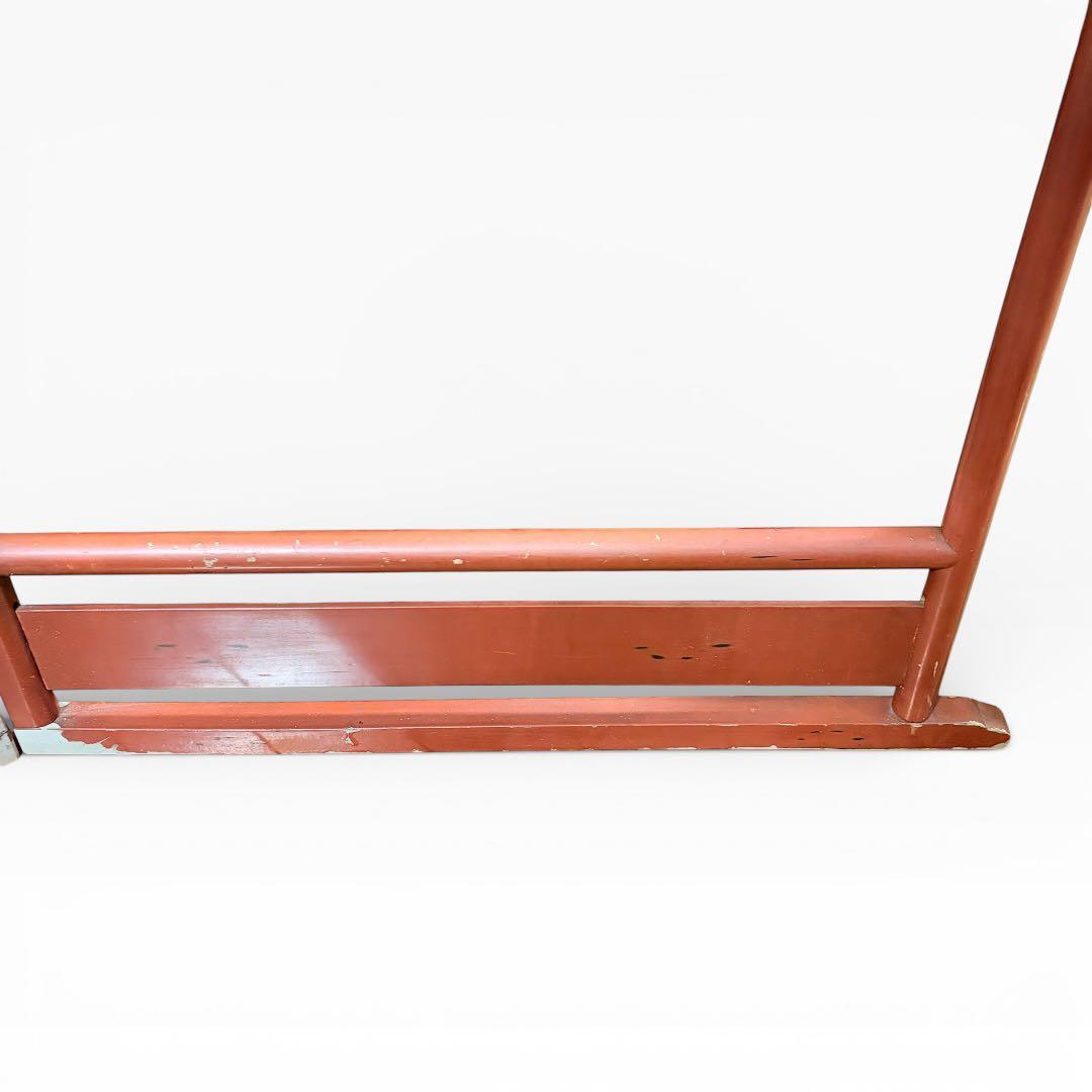 衣桁 着物掛け 衣紋掛け 折り畳み インテリア 昭和レトロ　アンティーク 木製