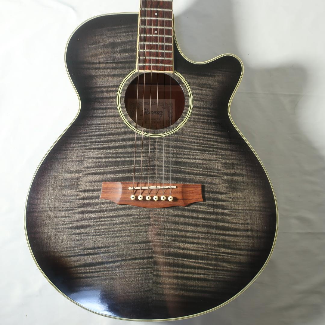 段 弦 Ibanez AEG450TK エレアコ ギター ストラップ＆ケース付