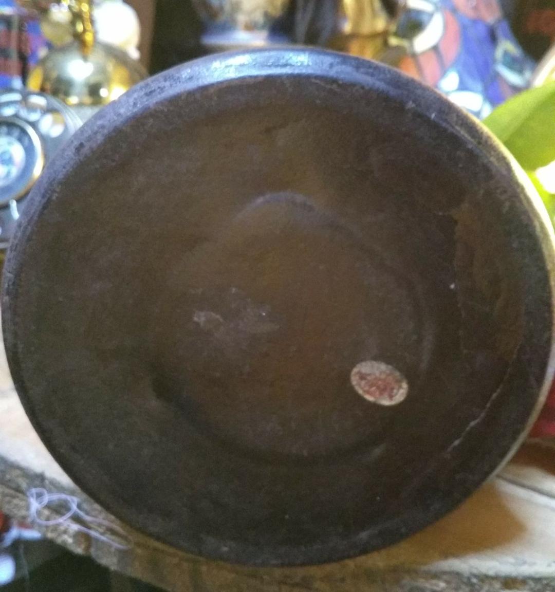 フランス蚤の市で買った古いアンティークガラス瓶