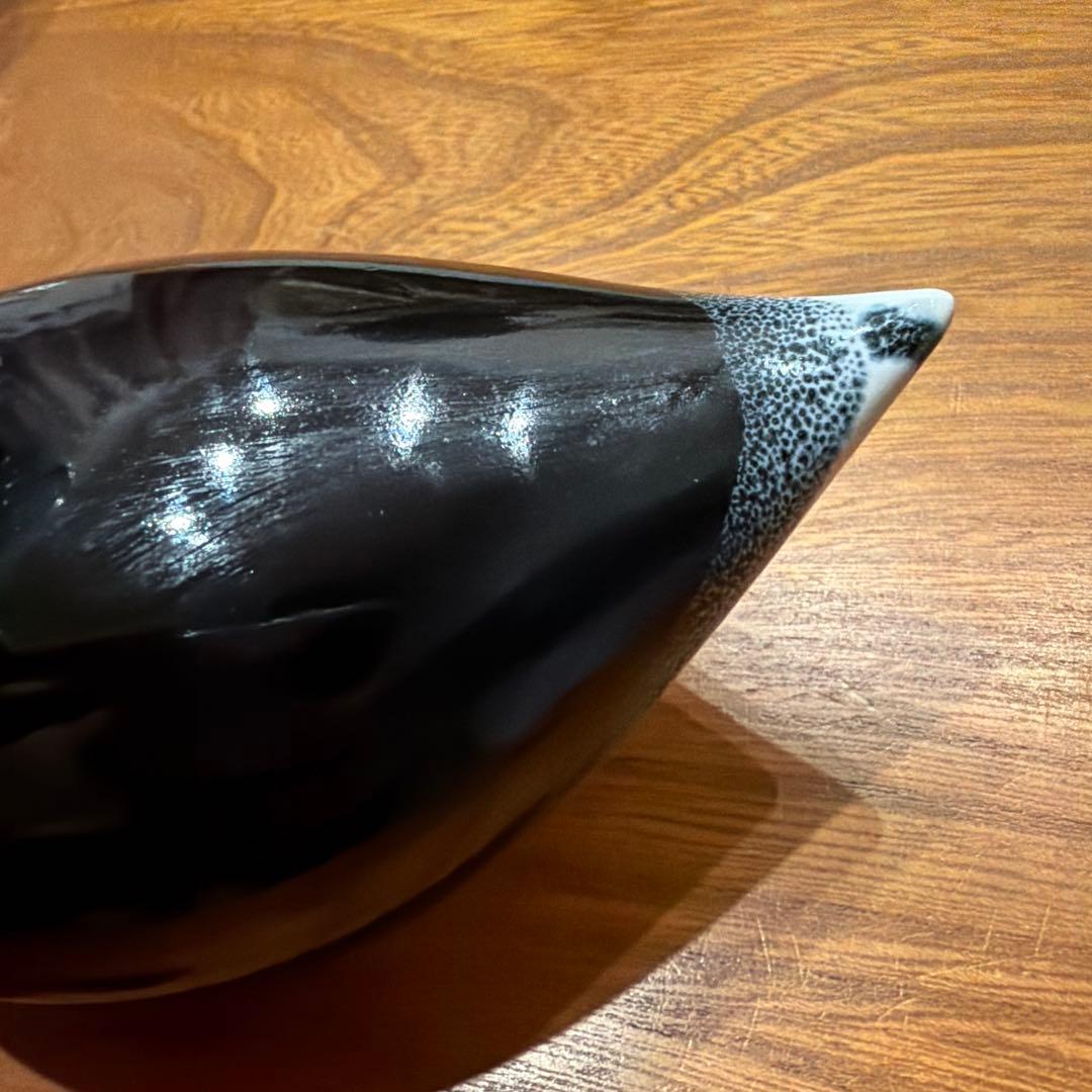 アンティーク　フィンランド製　ラップランド粘土　アヒル　刻印あり　検)アラビア