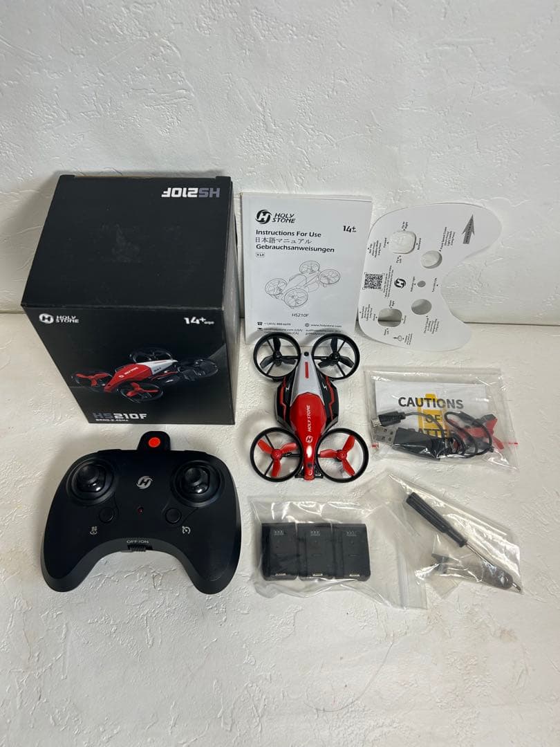 Holy Stone 陸空両用トイドローン　HS210F　3台3色セット