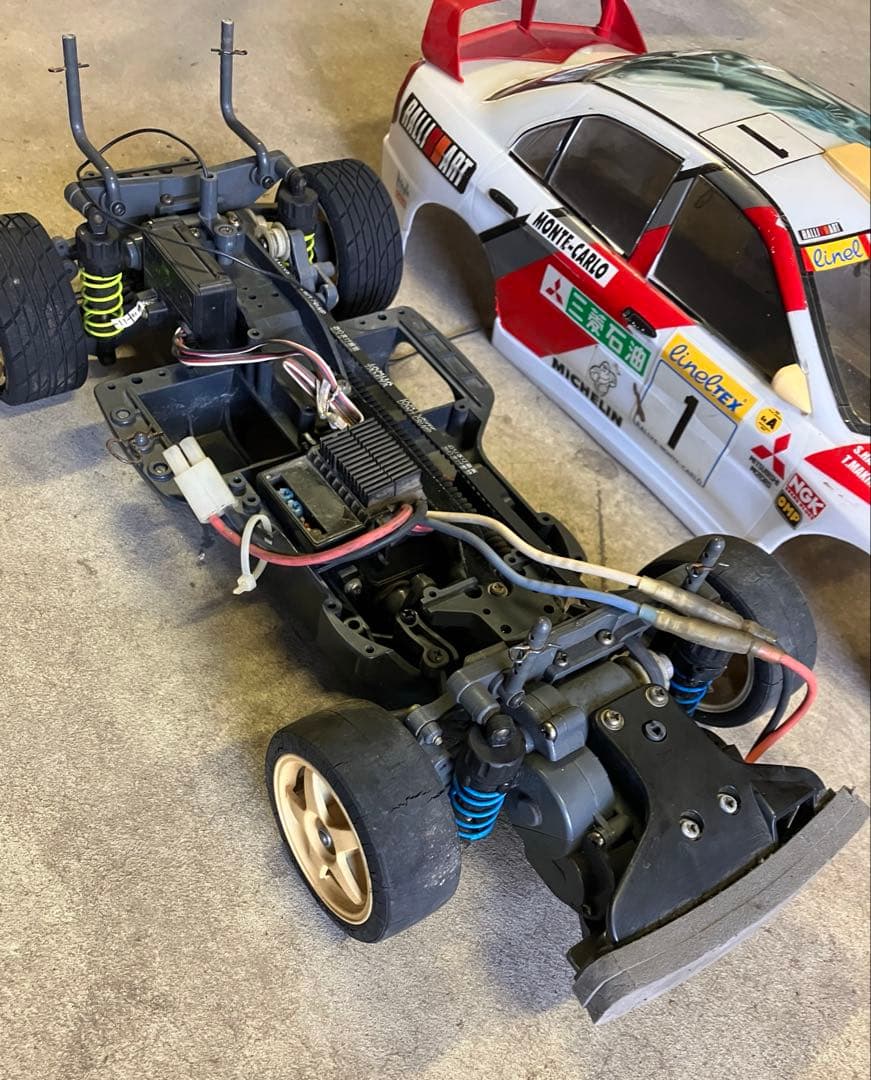 TAー03 セット　テクニゴールド・スペアボディ付き　ランエボ4