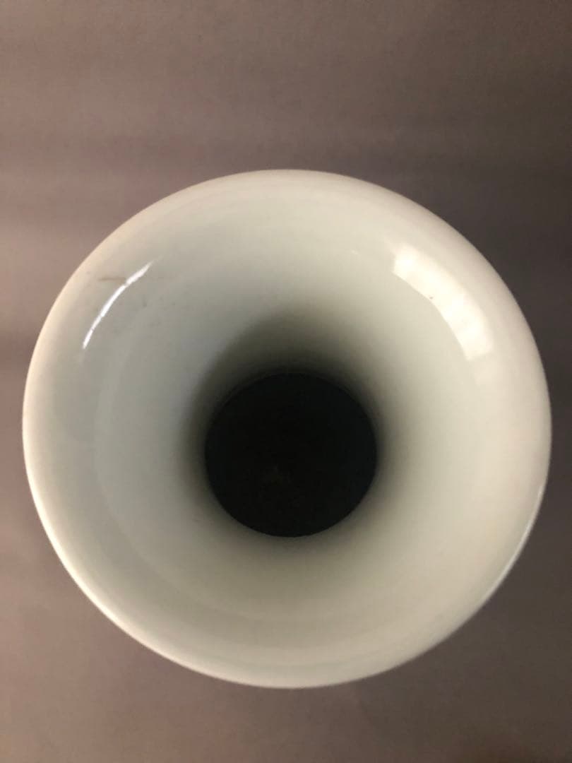 中国骨董　古美術　清朝青花草無花果紋　壷