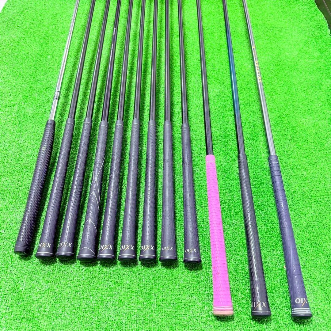 XXIO フルセット12本 MP400/300 即ラウンド可 キャディバッグ付