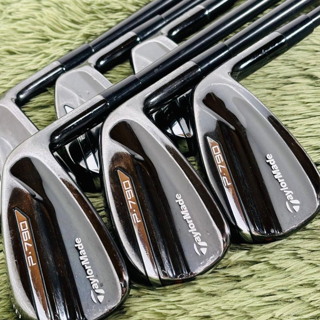 テーラーメイド P790ブラック アイアン6本セット メンズゴルフ 初心者 限定