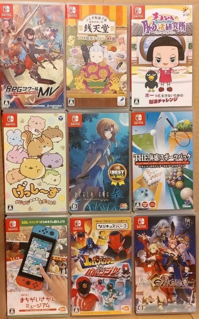 switchゲームまとめ売り100本