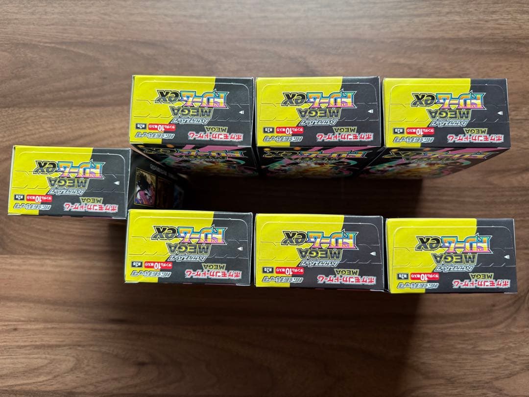 即日発送！ポケモンカードMEGAドリームex 7ボックス　シュリンク無ペリペリ有