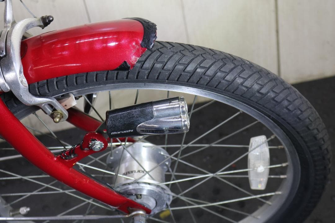 丸石サイクルfrackersふらっか〜ず　20インチ 3段 AUTO LED