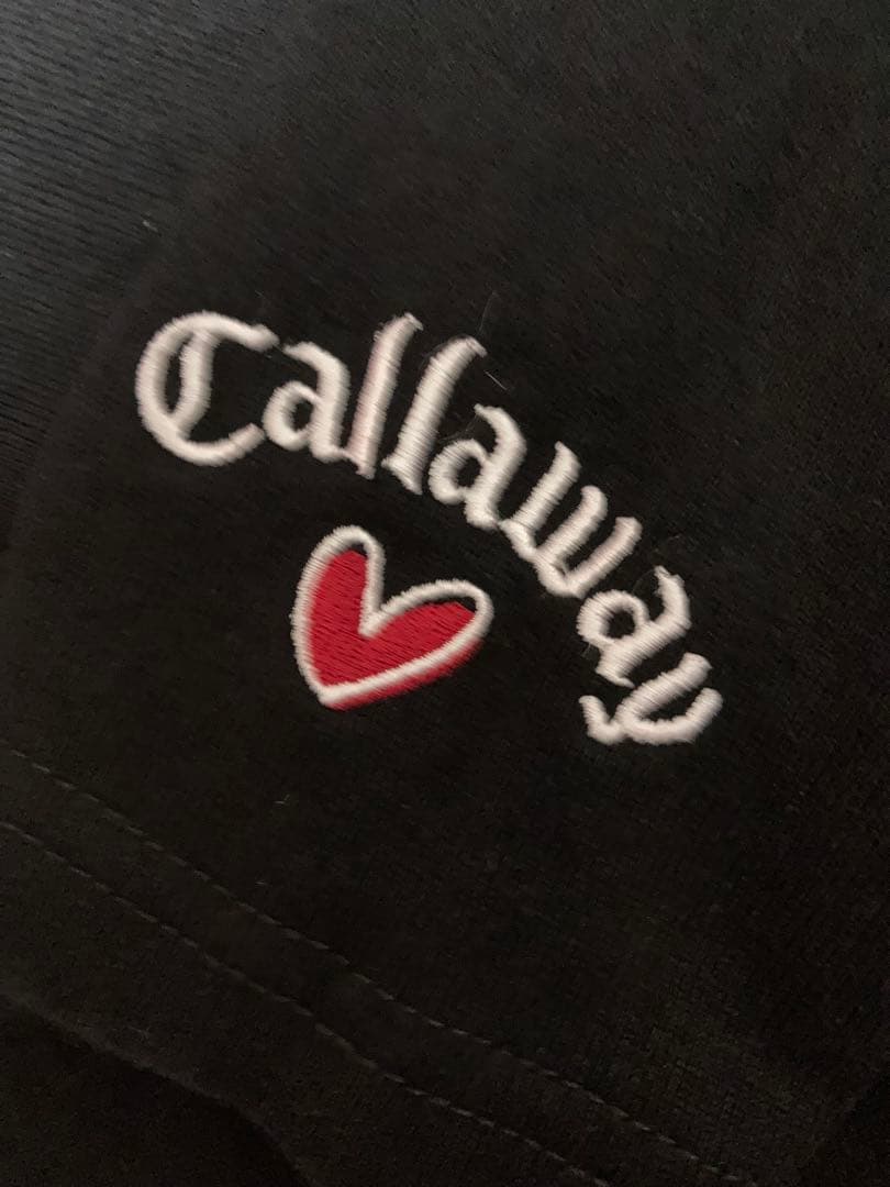 Callaway ブラック 長袖シャツ Sサイズ　ラブキャロウェイ