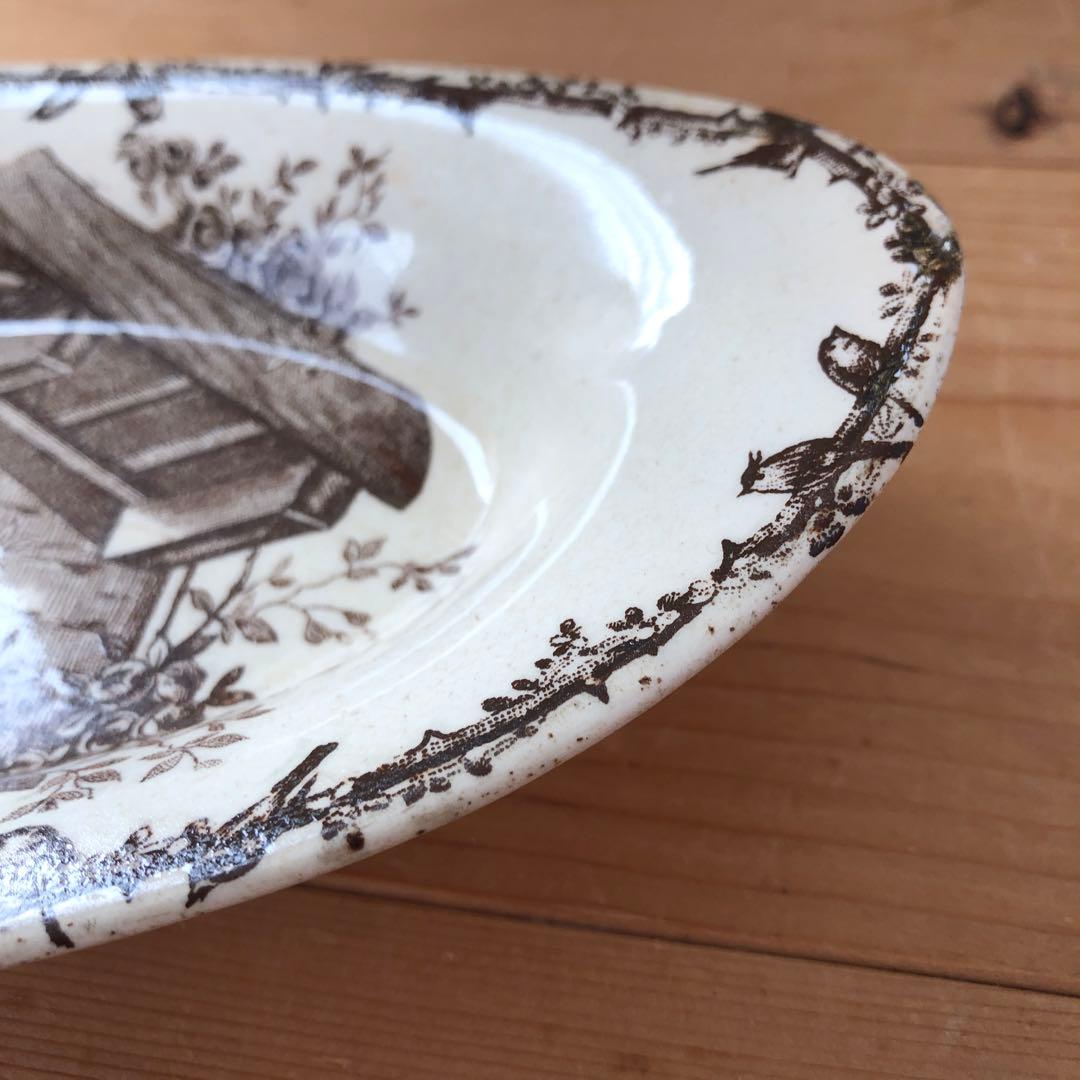 ショワジールロア Choisy le Roi HB&Cie　楕円皿　no.249