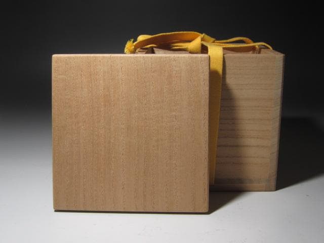 【セール】★楽吉左衛門十四代覚入　筒茶碗　担風書　清風　表千家即中斎花押x357