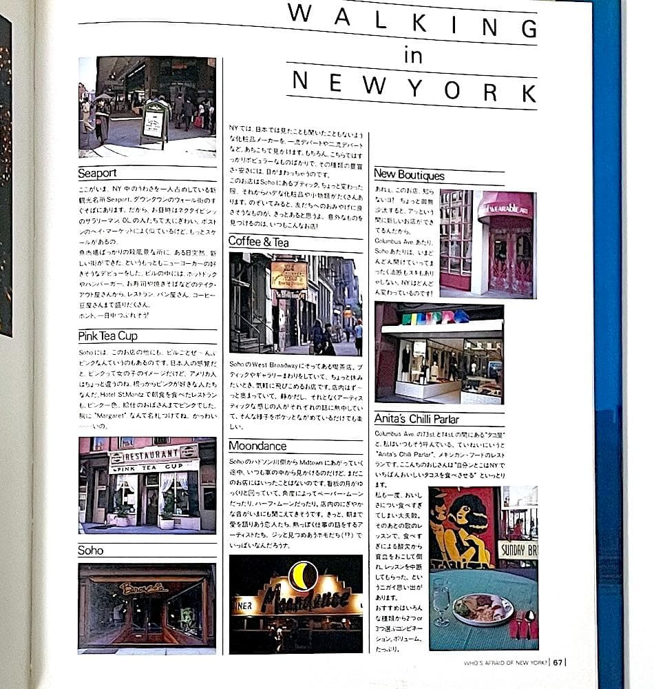 絶版 初版本 ニューヨークなんて怖くない 太田裕美 浅井慎平