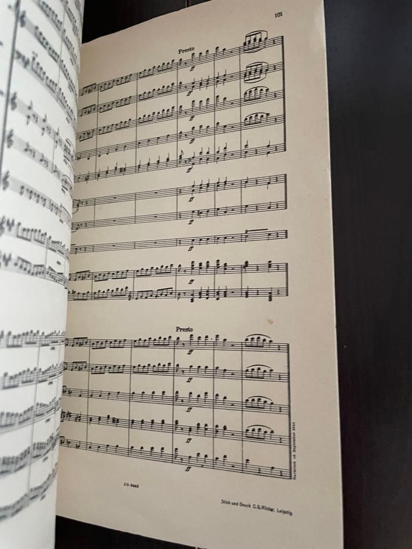 シュトラウス；ディヴェルティメント（クープラン舞曲）op.86〜ポケットスコア