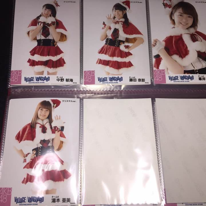 AKB48 ヴィレッジヴァンガード クリスマス 生写真 チームA チームK