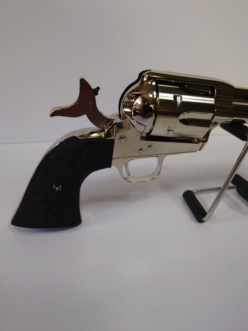 貴重！タナカワークス Single Action Army 45 ニッケル仕上げ