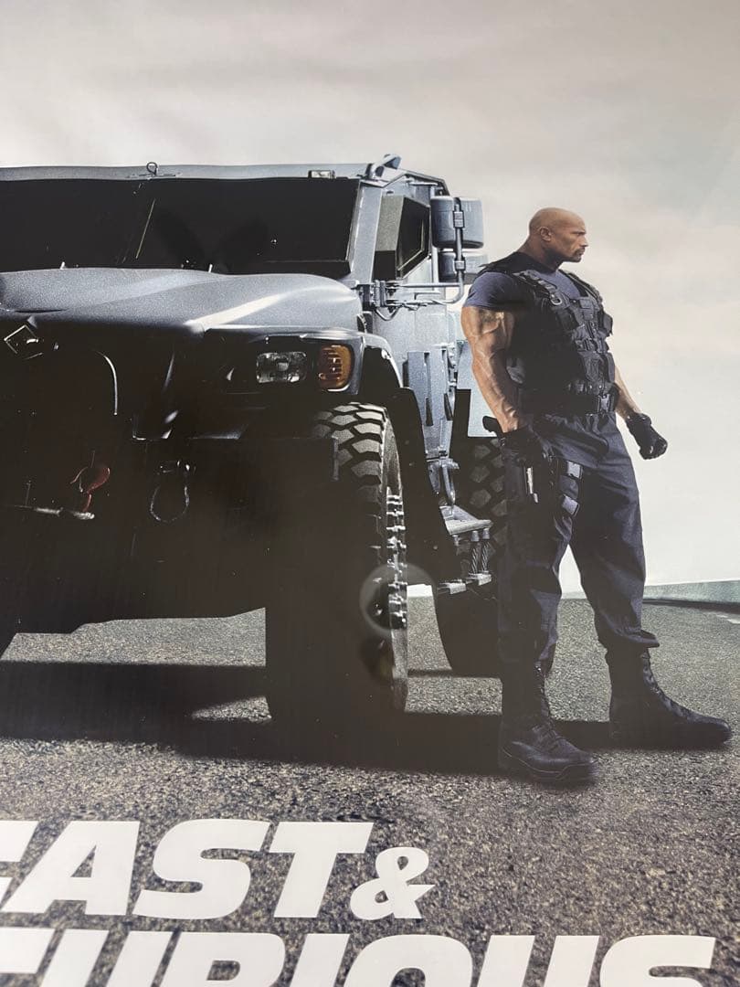 *枚数限定*映画館用両面印刷ポスターUS版:Fast & Furious 6