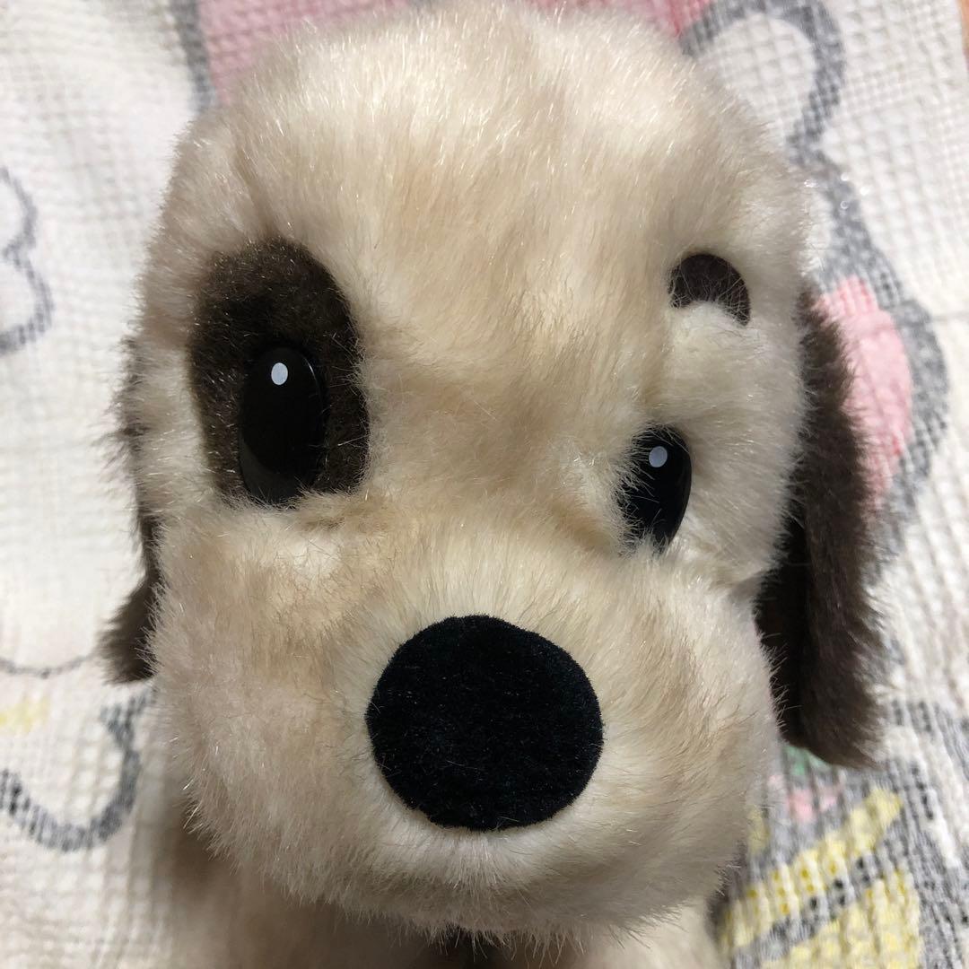 昭和レトロ　ヴィンテージ ファースト　ホリプロ　ワンダブル　犬　ぬいぐるみ