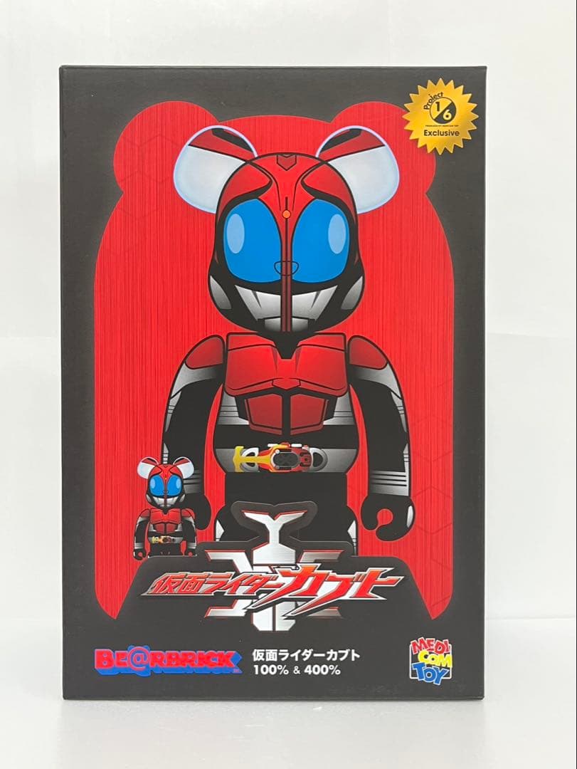 BE@RBRICK 仮面ライダーカブト 400％サイズのみ