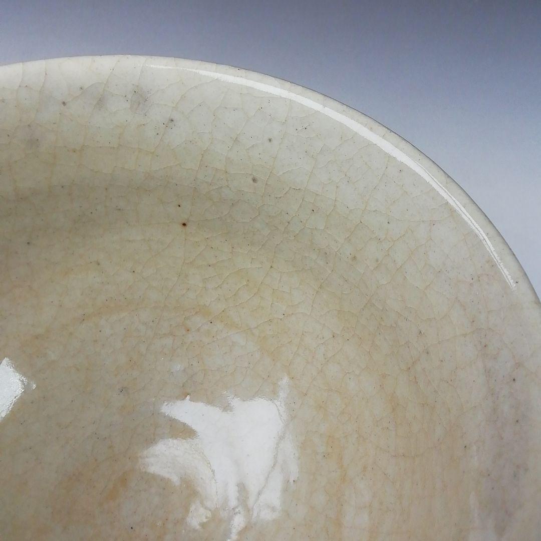 Ｔ１１８　茶碗　『粉引赤絵　茶碗』『小山路窯　江口勝美』　共箱　抹茶碗　茶道具